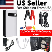 20k mAh Portable Car Jump Starter – Emergency LED Light