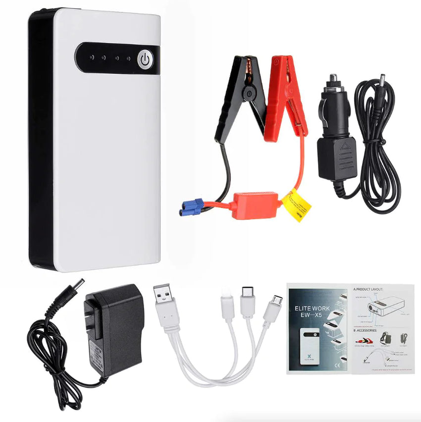 20k mAh Portable Car Jump Starter – Emergency LED Light