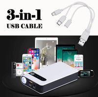 20k mAh Portable Car Jump Starter – Emergency LED Light